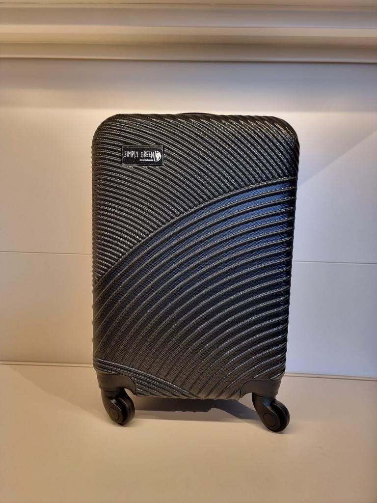 Nieuw trolley Norlander travel black handbagage, Sieraden, Tassen en Uiterlijk, Koffers, Ophalen, 50 tot 60 cm, Hard kunststof