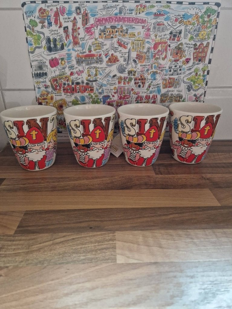 Blond Amsterdam, Huis en Inrichting, Keuken | Servies, Nieuw, Aardewerk, Blond Amsterdam, Mok