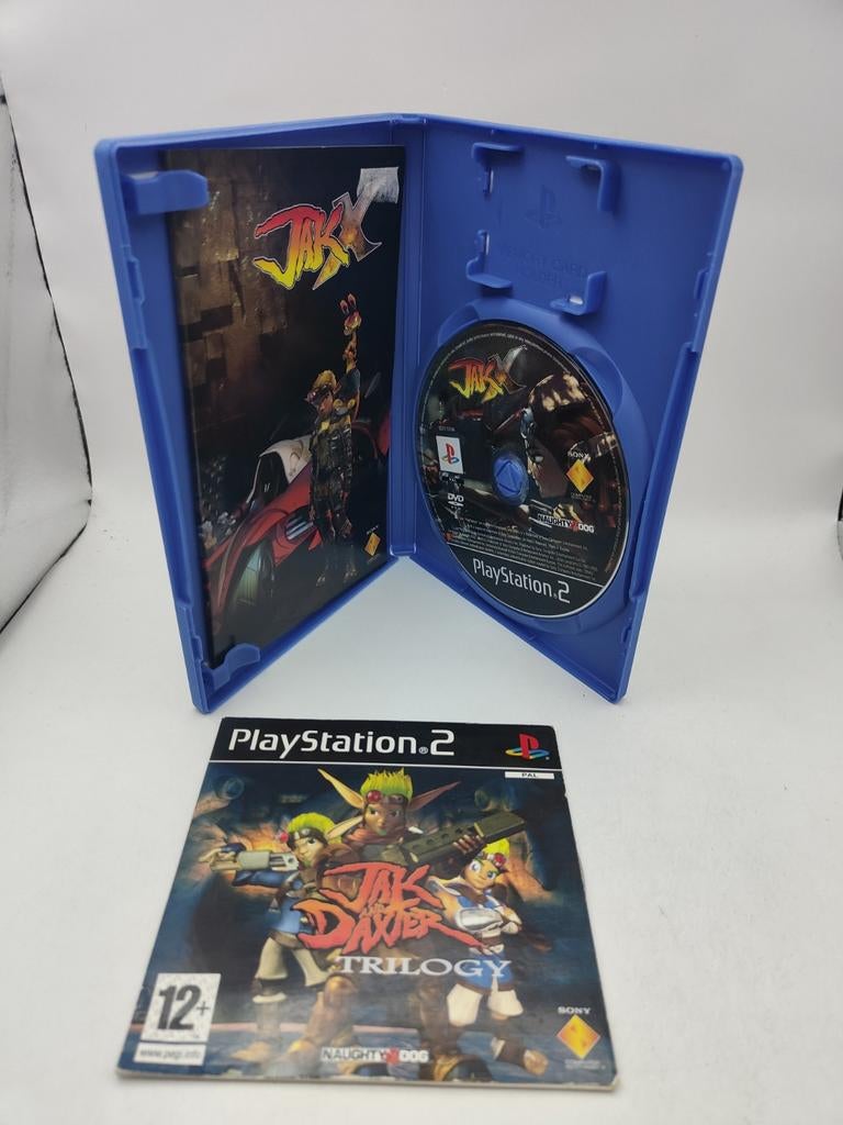 Jak X PS2 + Jak and daxter Trilogy Bonus DVD, Gebruikt, Racen en Vliegen, Eén computer, Ophalen of Verzenden