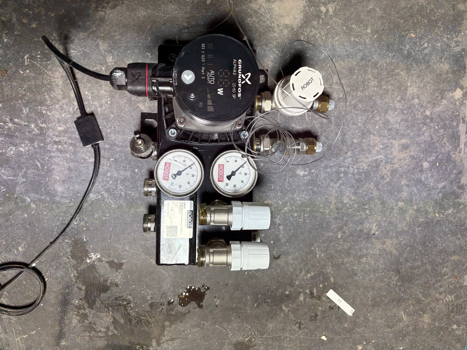 Grundfos 2-groeps vloerverwarming verdeler Robot Alpha2, Ophalen, Gebruikt, Minder dan 200 watt, Overige typen