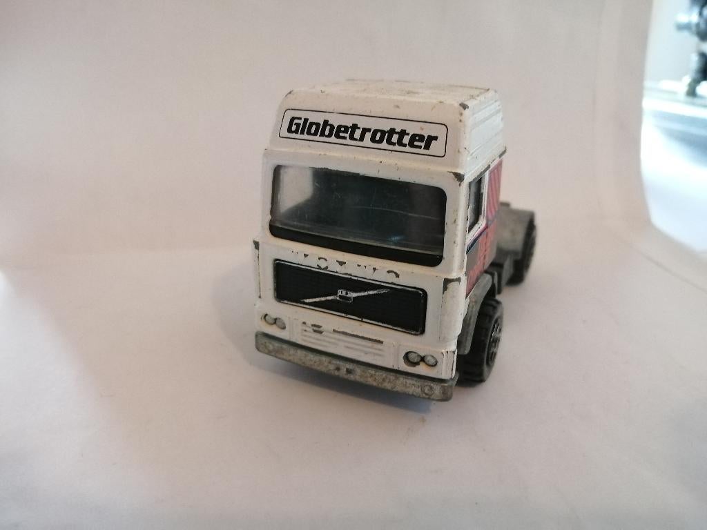 Majorette vrachtwagen 1/60 turbo copter globetrotter, Hobby en Vrije tijd, Modelauto's | Overige schalen, Gebruikt, Bus of Vrachtwagen