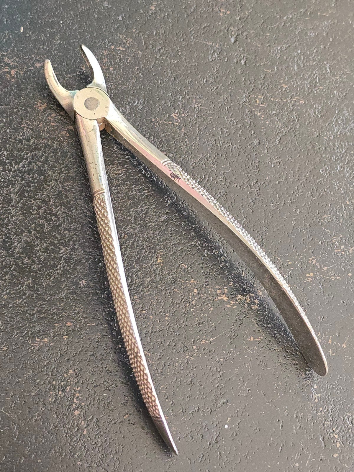 vintage medische extractietang handinstrument tandarts €9, Ophalen of Verzenden