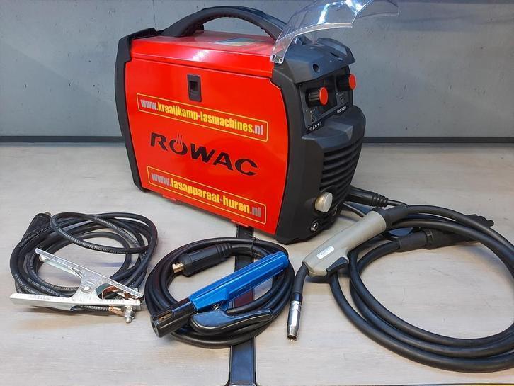 Rowac mig 200s Kraaijkamp-lasmachines Nieuw met garantie!, Doe-het-zelf en Verbouw, Gereedschap | Lasapparaten, Rowac, Nobelweg 5, 6669 MV Dodewaard