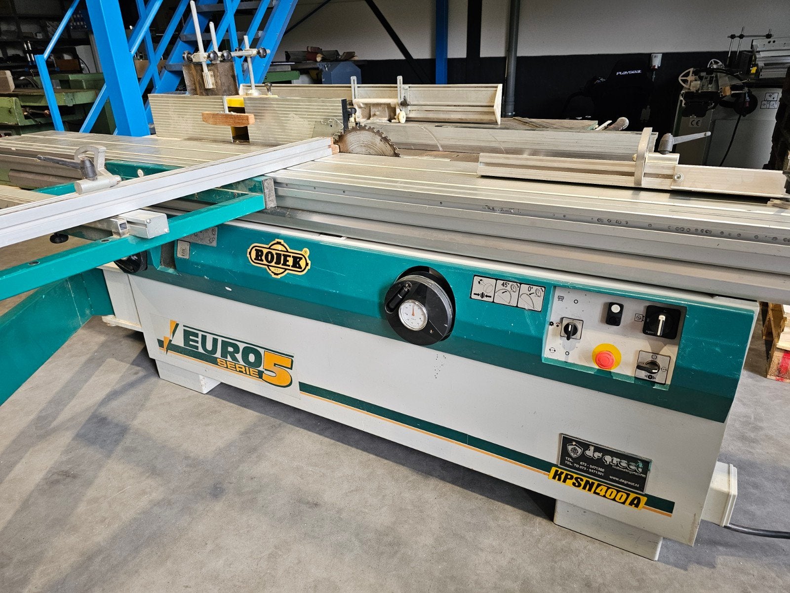 Combinatie machine 4 voudig Roltafel 320, Ophalen, Gebruikt, Overige typen, 1200 watt of meer