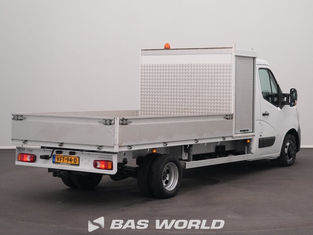 Renault Master Open Box Dubbele Band, Trekhaak Airconditioni, Auto's, Gebruikt, Euro 6, Renault, Wit