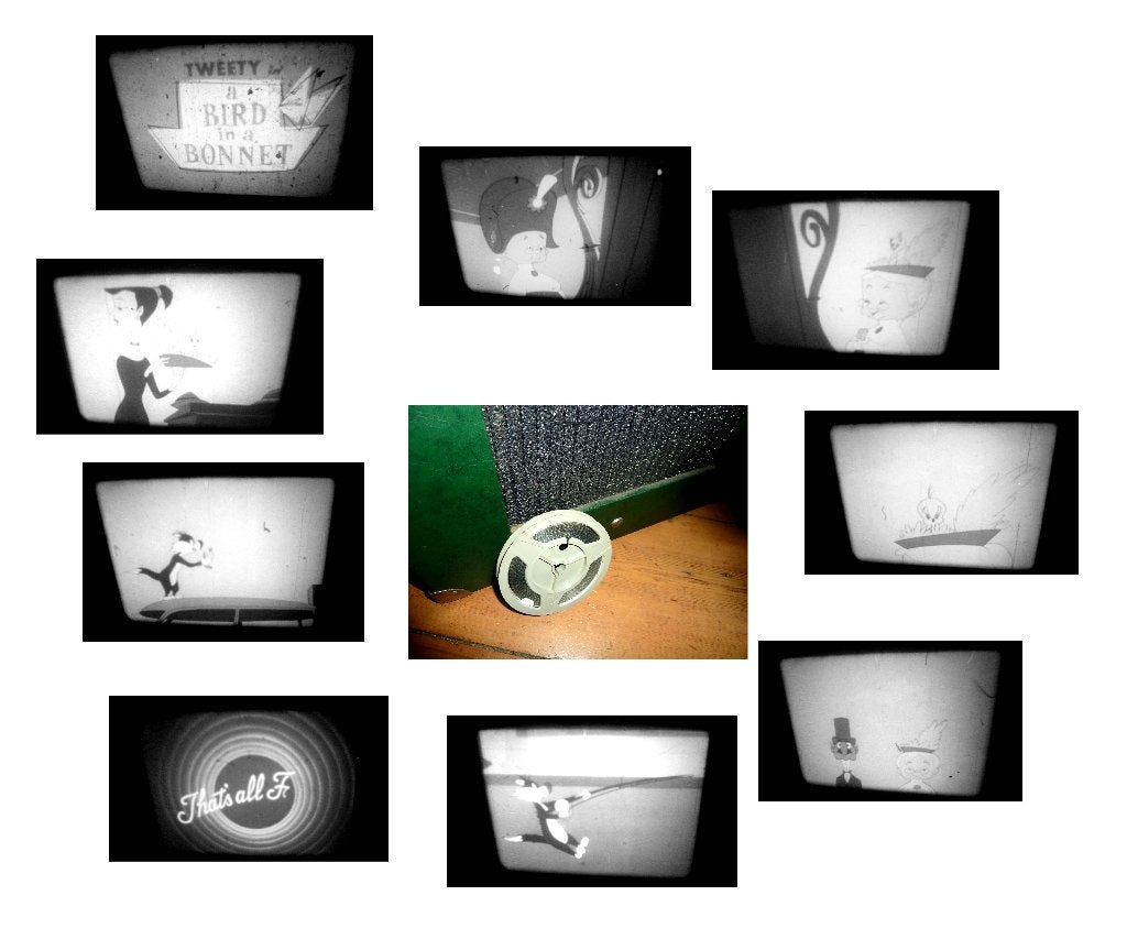 8mm film Sylvester & Tweety Bird in a Bonnet - silent 60mtr, Ophalen of Verzenden, 8mm film