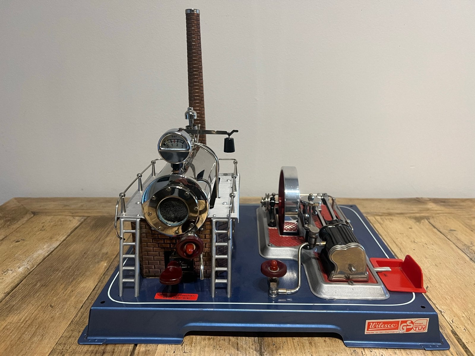 Wilesco D20 Stoommachine, Ophalen of Verzenden, Gebruikt