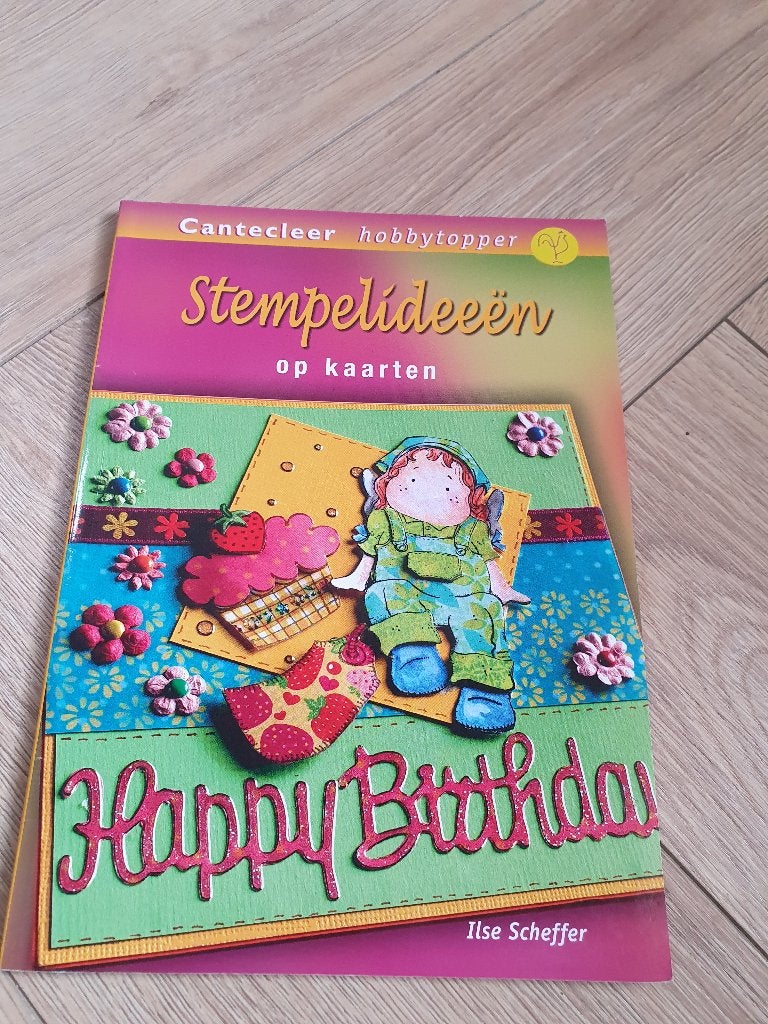 Stempelideeën Ilse Scheffer kaarten maken hobbyboek, Boeken, Verzenden, Ilse Scheffer, Nieuw, Scrapbooking en Knutselen