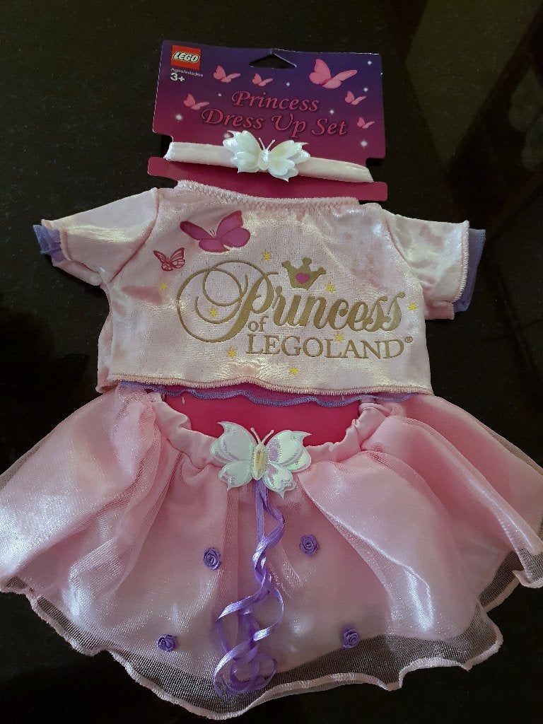 Lego Princess Baby born/ Annabell rokje, truitje en haarband, Kinderen en Baby's, Ophalen of Verzenden, Nieuw, Babypop