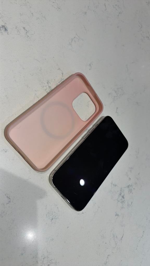 iPhone 15 Pro 128 GB, Ophalen of Verzenden, Gebruikt, Apple, Zilver