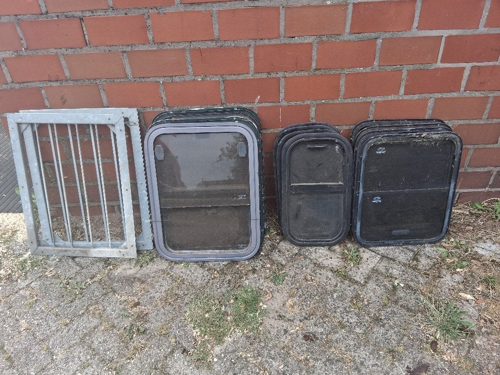 Ramen, Ophalen, Gevelraam of Ruit, Gebruikt, Minder dan 80 cm