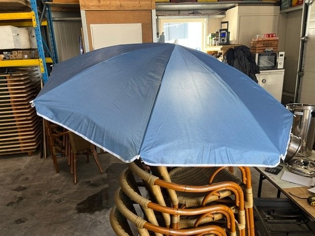 parasol te koop, Tuin en Terras, Parasols, Ophalen, Zo goed als nieuw, Minder dan 1 meter