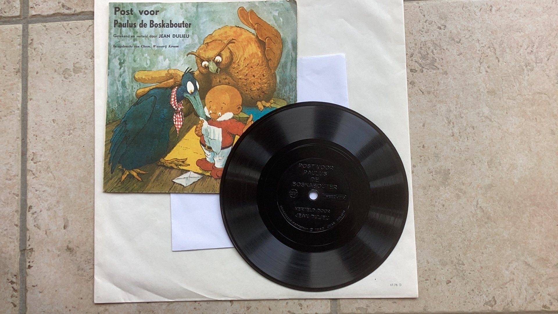Single Paulus de Boskabouter, Ophalen of Verzenden, Gebruikt, 7 inch, Nederlandstalig