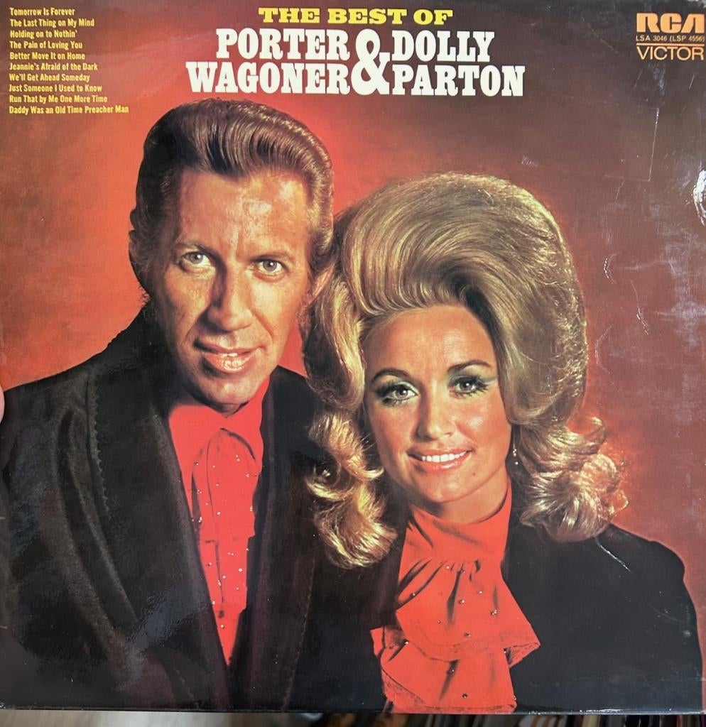 Porter Wagoner & Dolly Parton: Best of (lp), Ophalen of Verzenden, Zo goed als nieuw, 12 inch