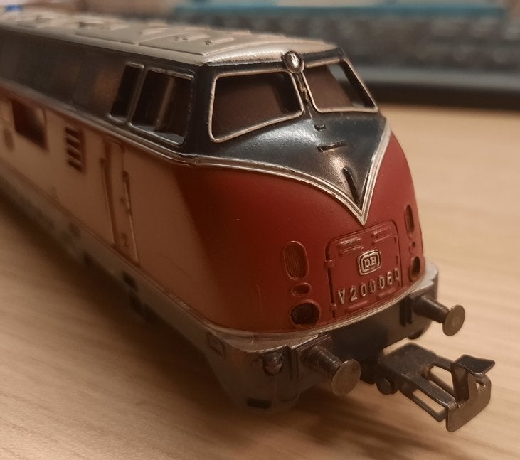 Marklin HO Locomotief DB V200, Wisselstroom, Locomotief, Ophalen of Verzenden, Zo goed als nieuw