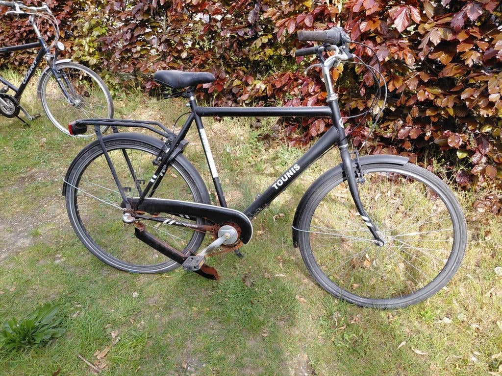 Zwarte Tournis Stadsfiets - Gebruikt, Fietsen en Brommers, Fietsen | Heren | Herenfietsen, Ophalen of Verzenden
