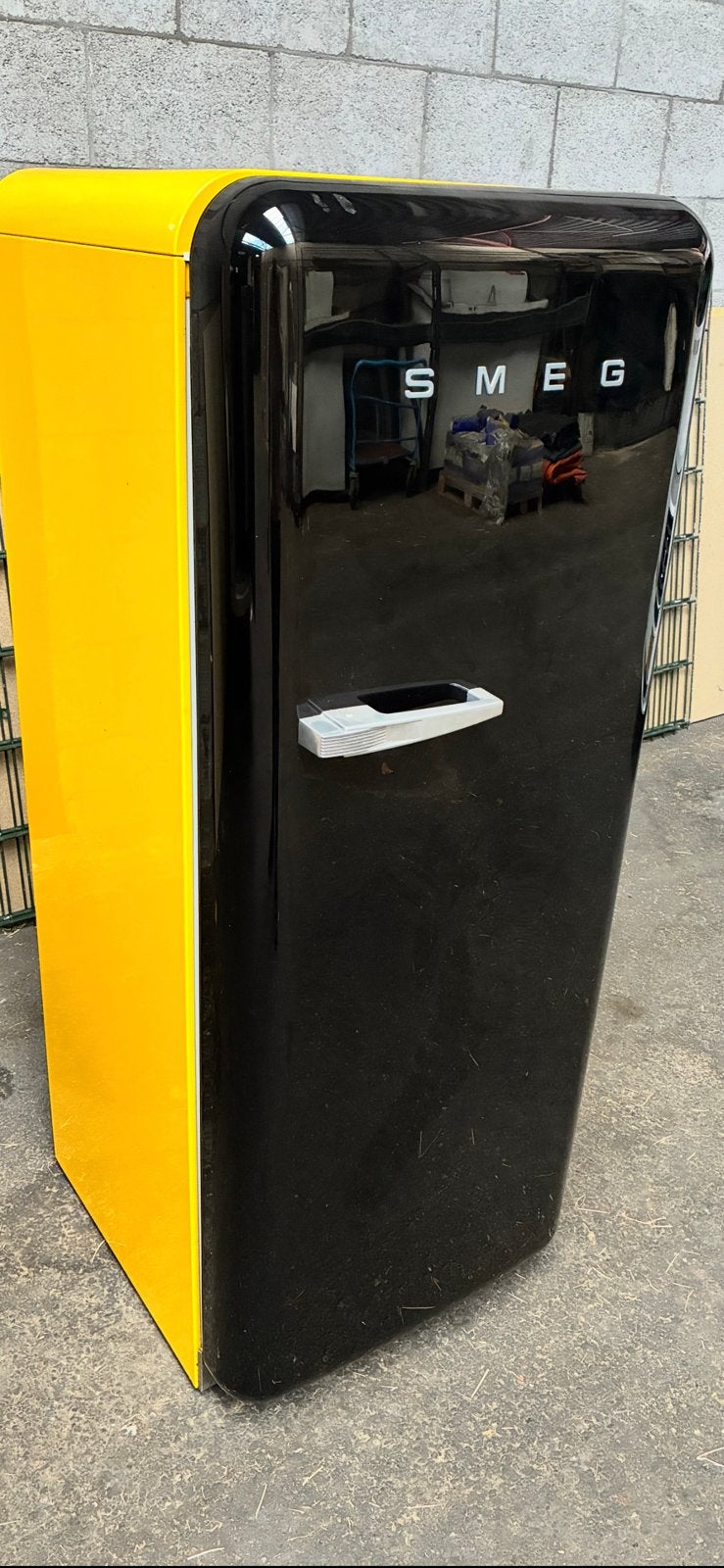 Smeg koelkast, Ophalen, 200 liter of meer, 160 cm of meer, Zo goed als nieuw