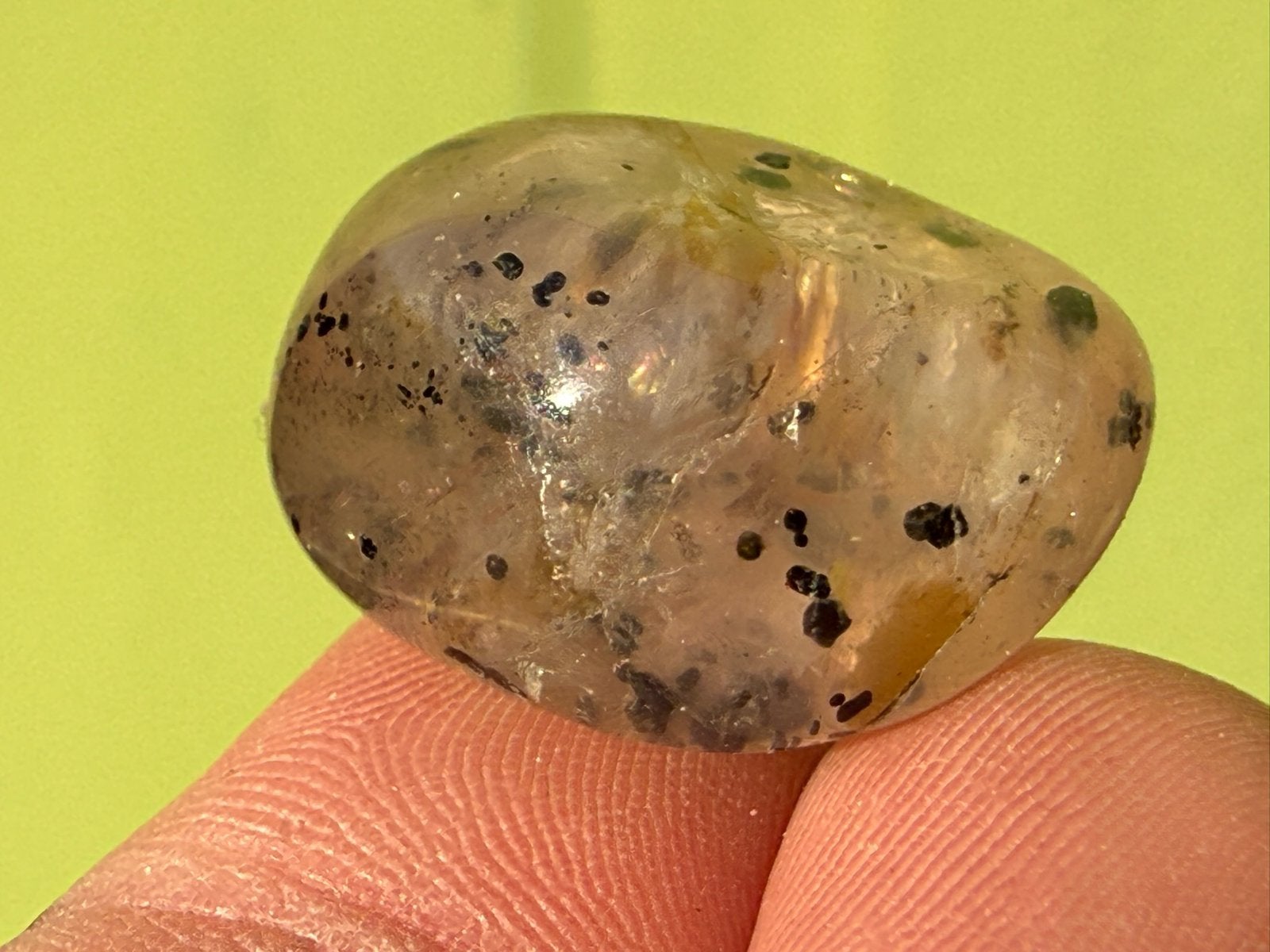 Amfiboolkwarts met Pyroxeen broekzaksteen mineralen, Ophalen of Verzenden, Mineraal