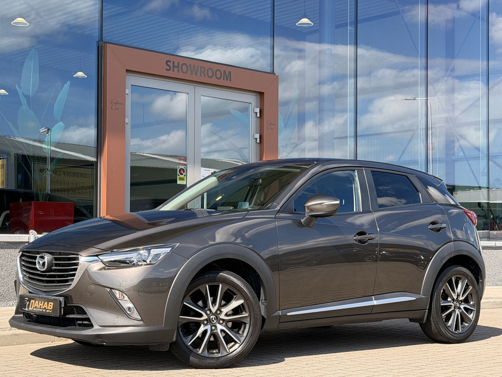 Mazda CX-3 2.0 SkyActiv-G 120 GT-M | Cruise | Leder | Lane A, Auto's, 1998 cc, Gebruikt, Zwart, 4 cilinders