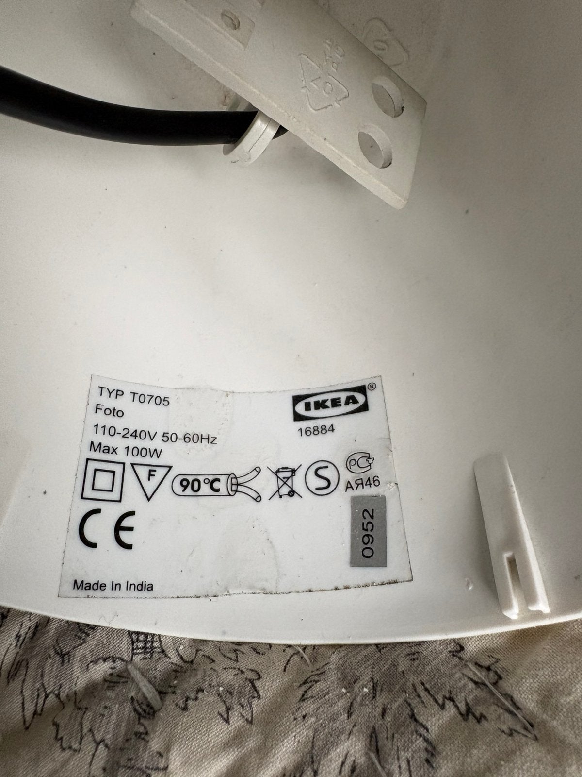 Hanglamp, Huis en Inrichting, Lampen | Hanglampen, Ophalen, Zo goed als nieuw, Landelijk, modern