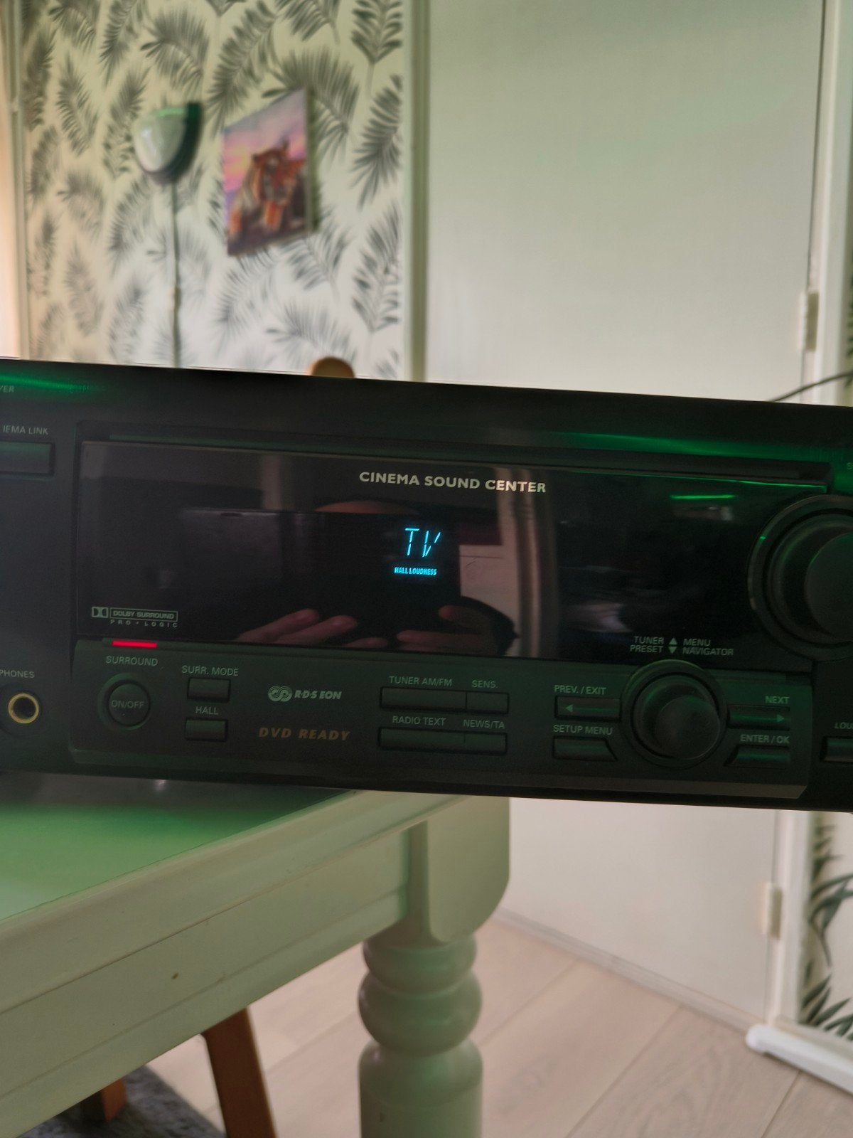 versterker, Audio, Tv en Foto, Versterkers en Receivers, Ophalen, 120 watt of meer