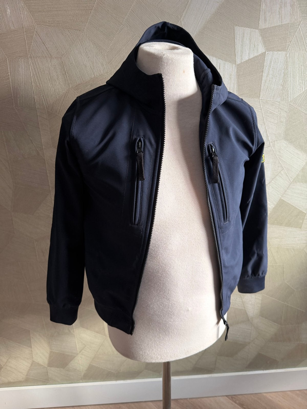 Stone Island Softshell Jas voor Kinderen - Maat 156, Ophalen of Verzenden, Zo goed als nieuw, Jongen of Meisje