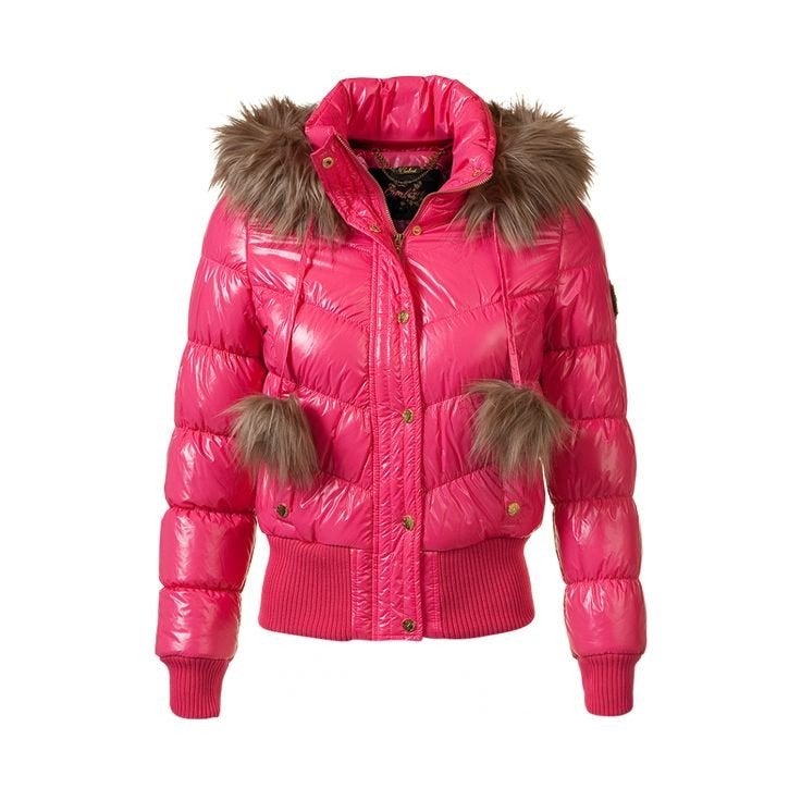CoolCat roze winterjas met bontkraag, maat XL, Kleding | Dames, Verzenden, Maat 46/48 (XL) of groter, CoolCat, Roze