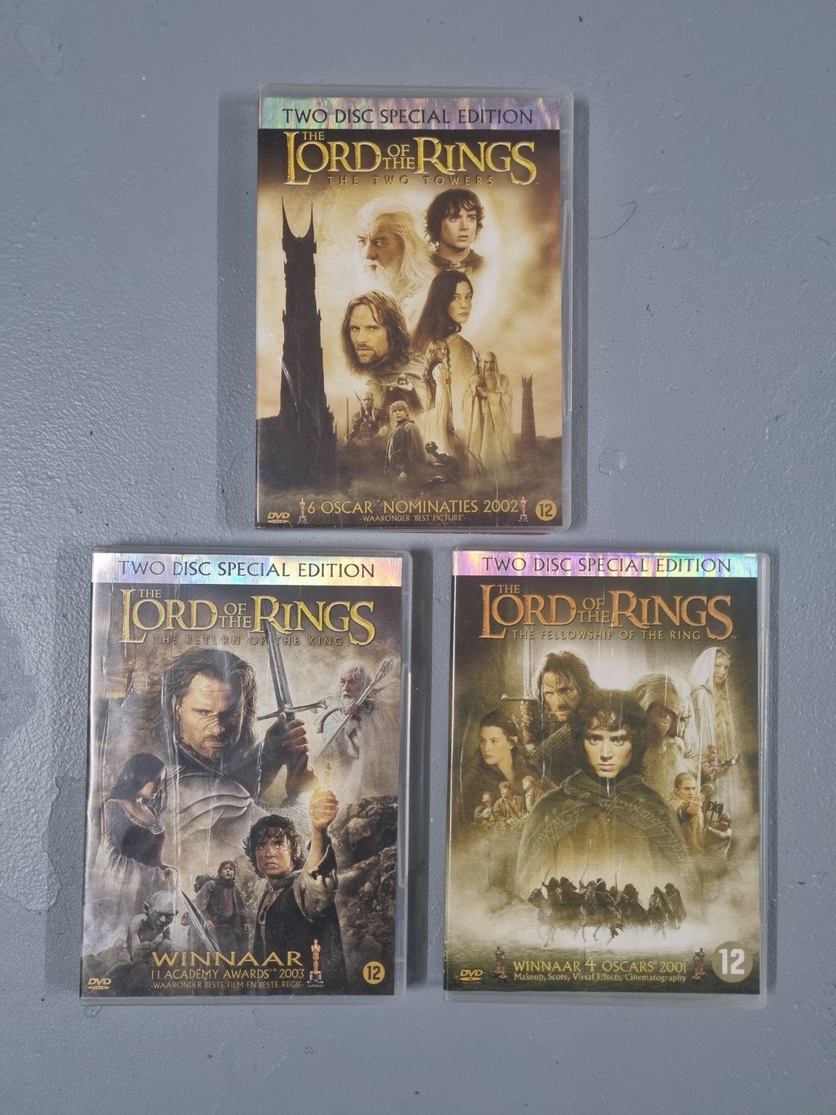 Lord of the Rings DVD Trilogie - Special Edition, Nederlands, Fantasy, Ophalen of Verzenden, Inclusief doosje