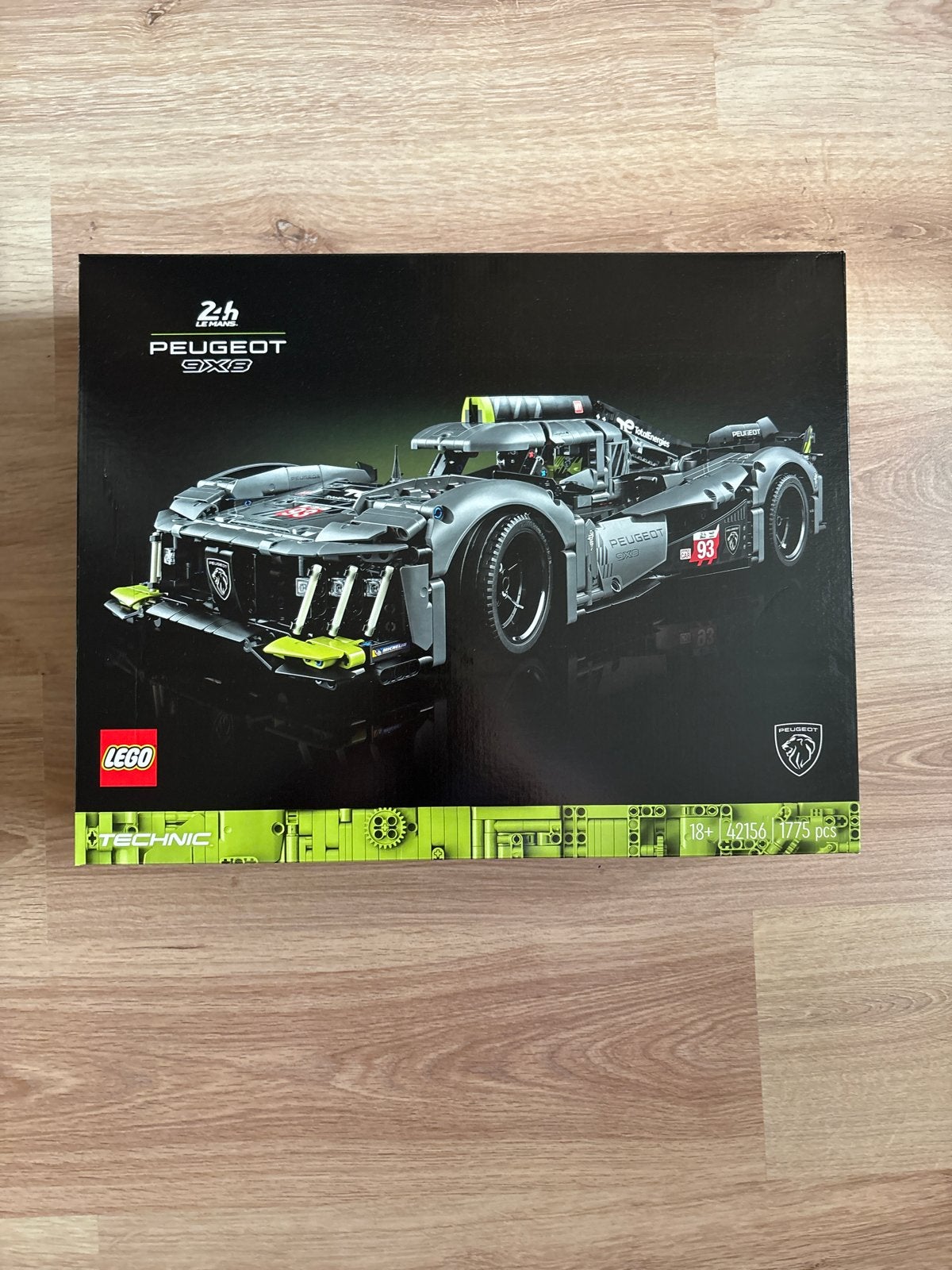 LEGO Technic Peugeot 9X8 24H Le Mans Hybrid Hypercar, Ophalen of Verzenden, Nieuw, Overige merken