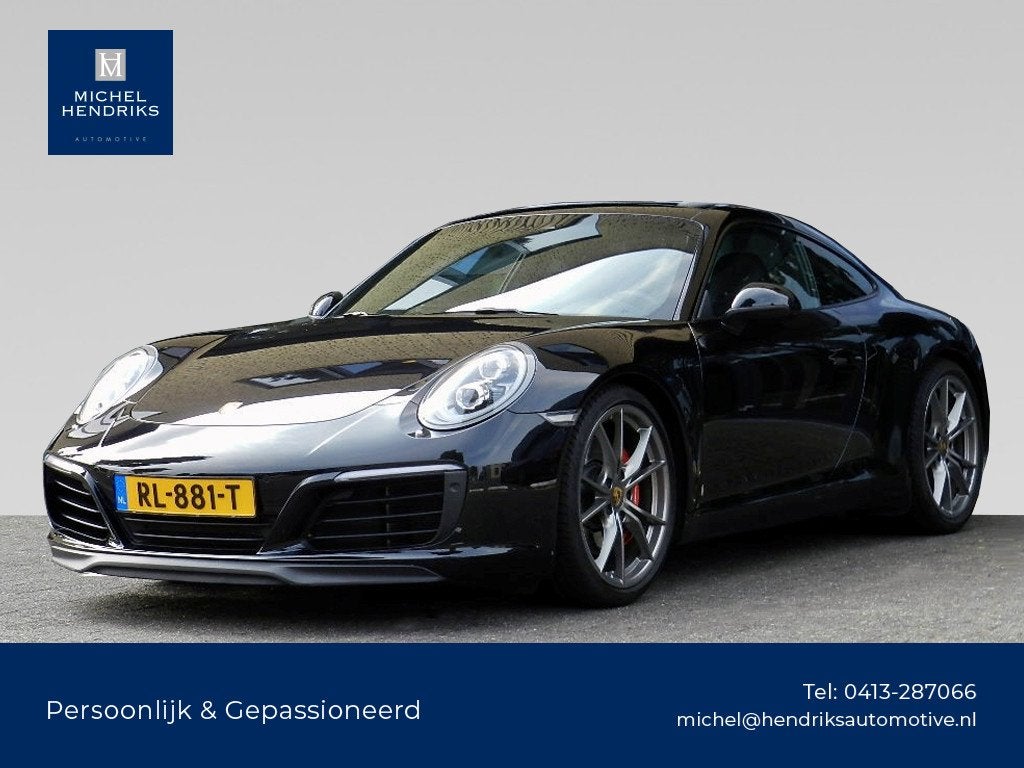 Porsche 911 3.0 Carrera S - Porsche Approved, Achterwielaandrijving, Gebruikt, Zwart, Leder