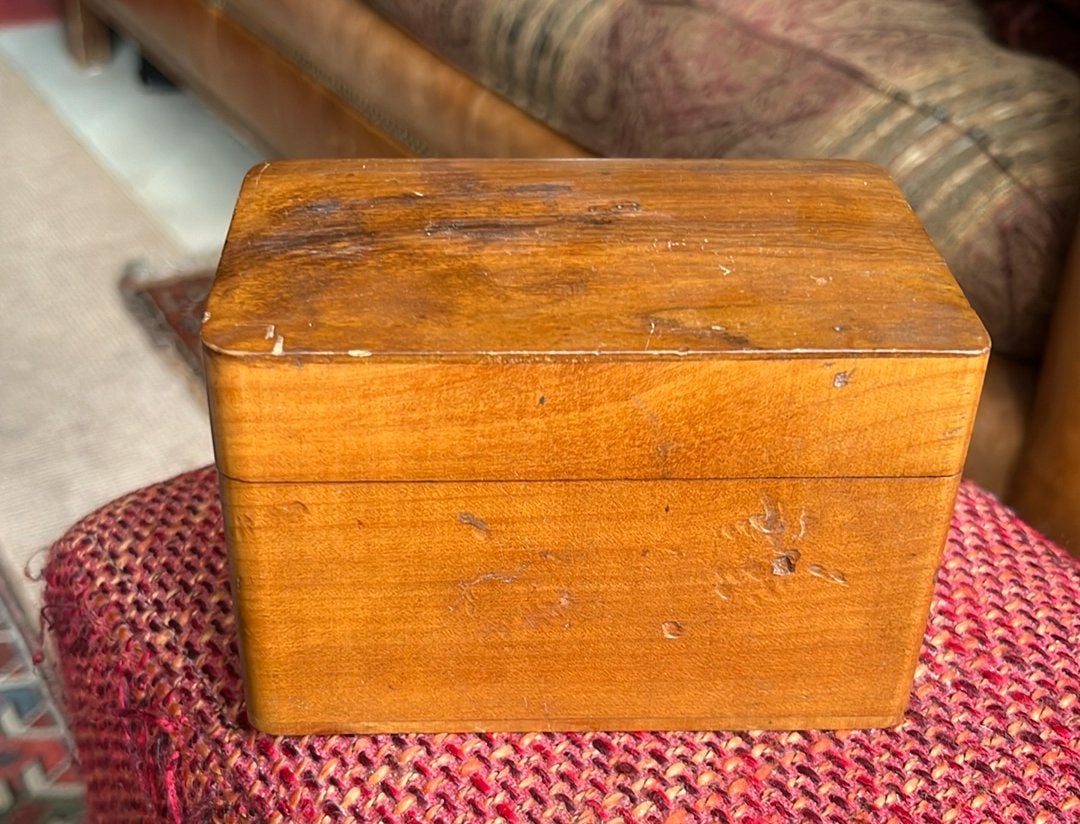 Oud houten Kistje, Ophalen of Verzenden