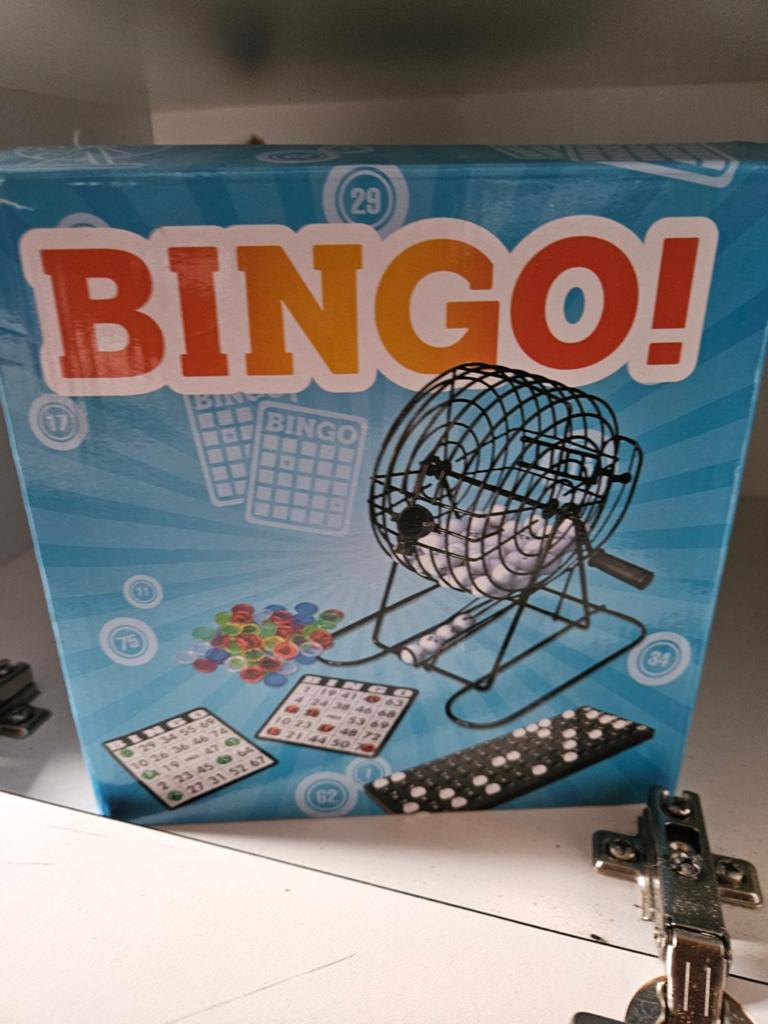 Compleet Bingo Spel met Balletjes en Kaarten, Vijf spelers of meer, Ophalen of Verzenden, Zo goed als nieuw