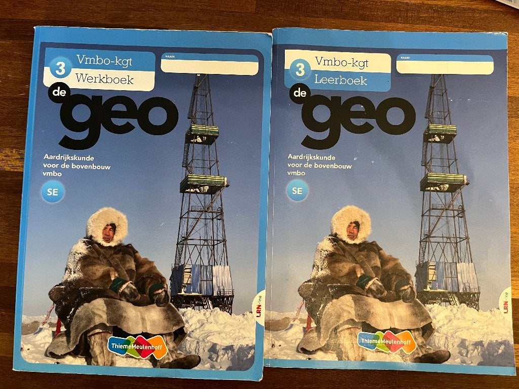Aardrijkskunde Geo werk & leerboek 3 Vmbo bovenbouw, Boeken, Ophalen of Verzenden, Zo goed als nieuw, VMBO, Aardrijkskunde