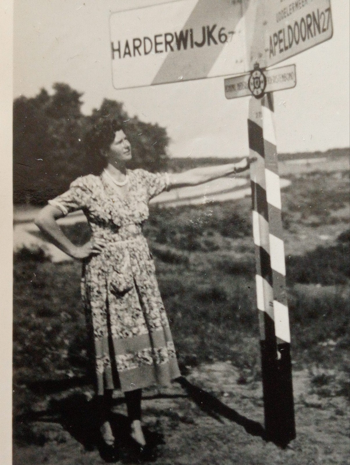 Foto Uddelermeer Uddel 1948, Ophalen of Verzenden, 1940 tot 1960, Gebruikt