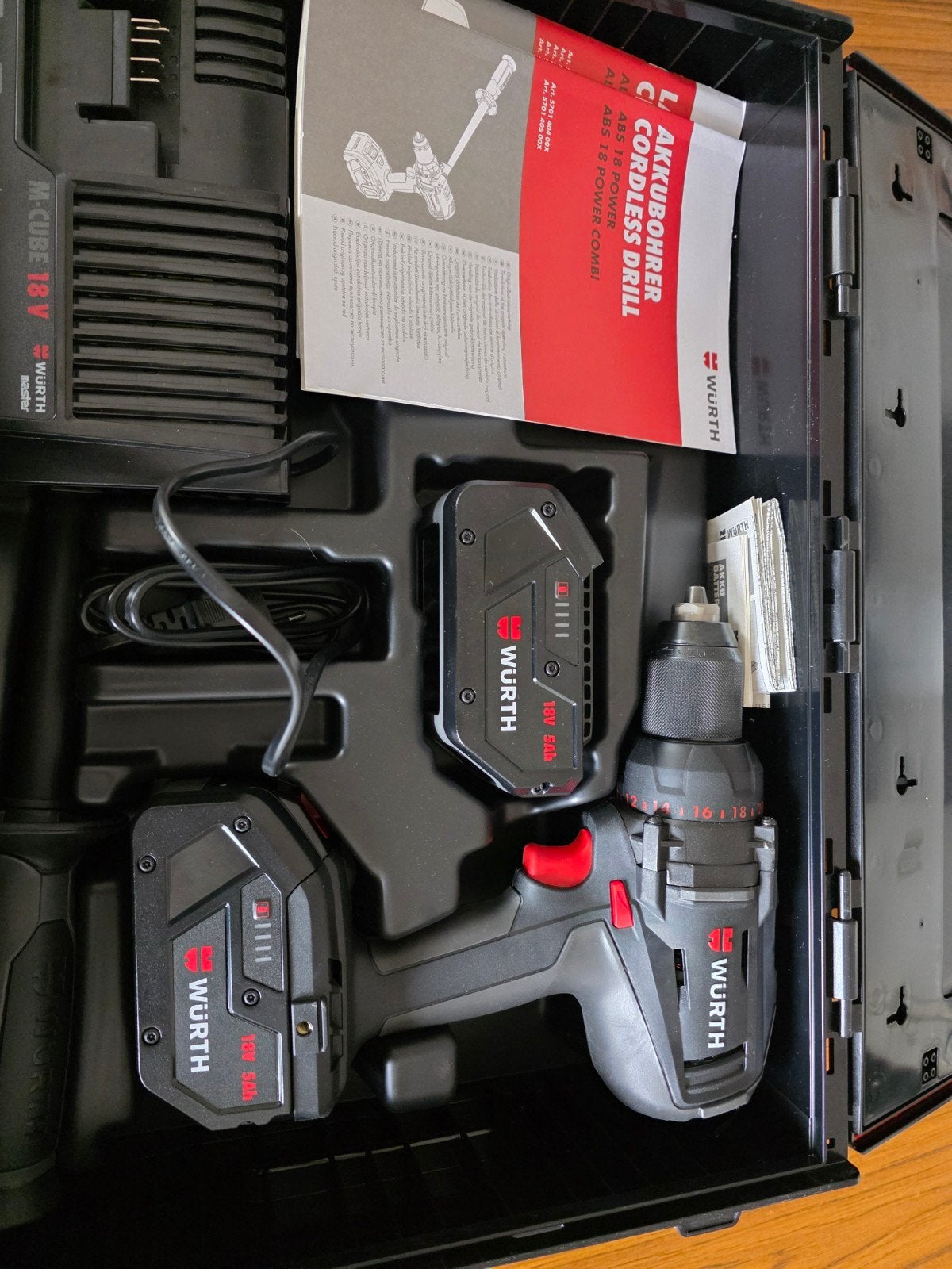 NIEUW Wurth Accu klopboor-/schroefmachine ABS 18 POW, Ophalen, Nieuw, Boor- en Schroefmachine
