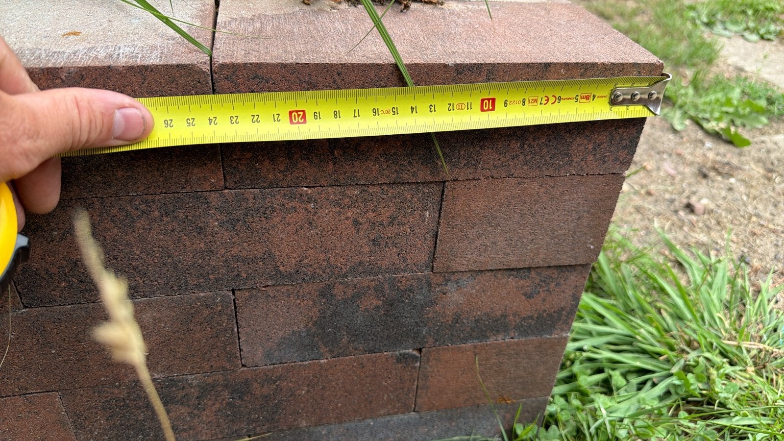 Stapelblokken voor tuin of plantenbak, Tuin en Terras, Tegels en Klinkers, Ophalen, Gebruikt, Overige typen, Minder dan 5 m²