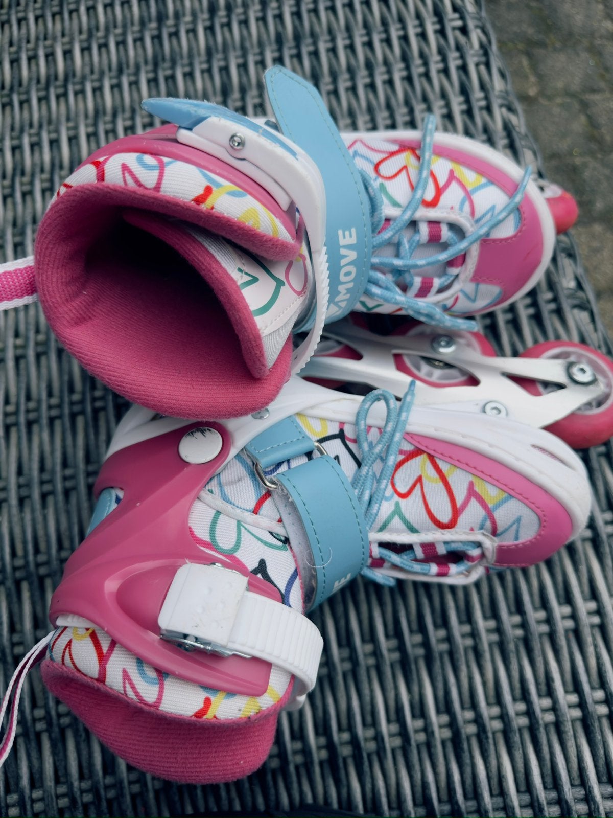 Rollerskates voor meisjes, Ophalen, Zo goed als nieuw