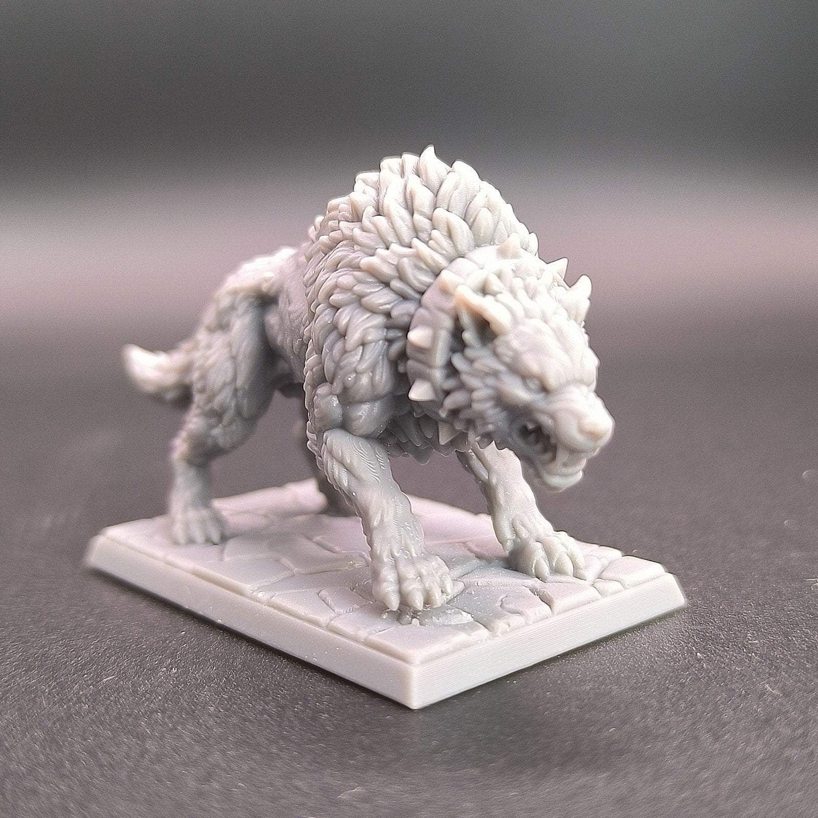 Worg wolf Miniature D&D HQ dungeon's and dragons, Ophalen of Verzenden, Overige soorten