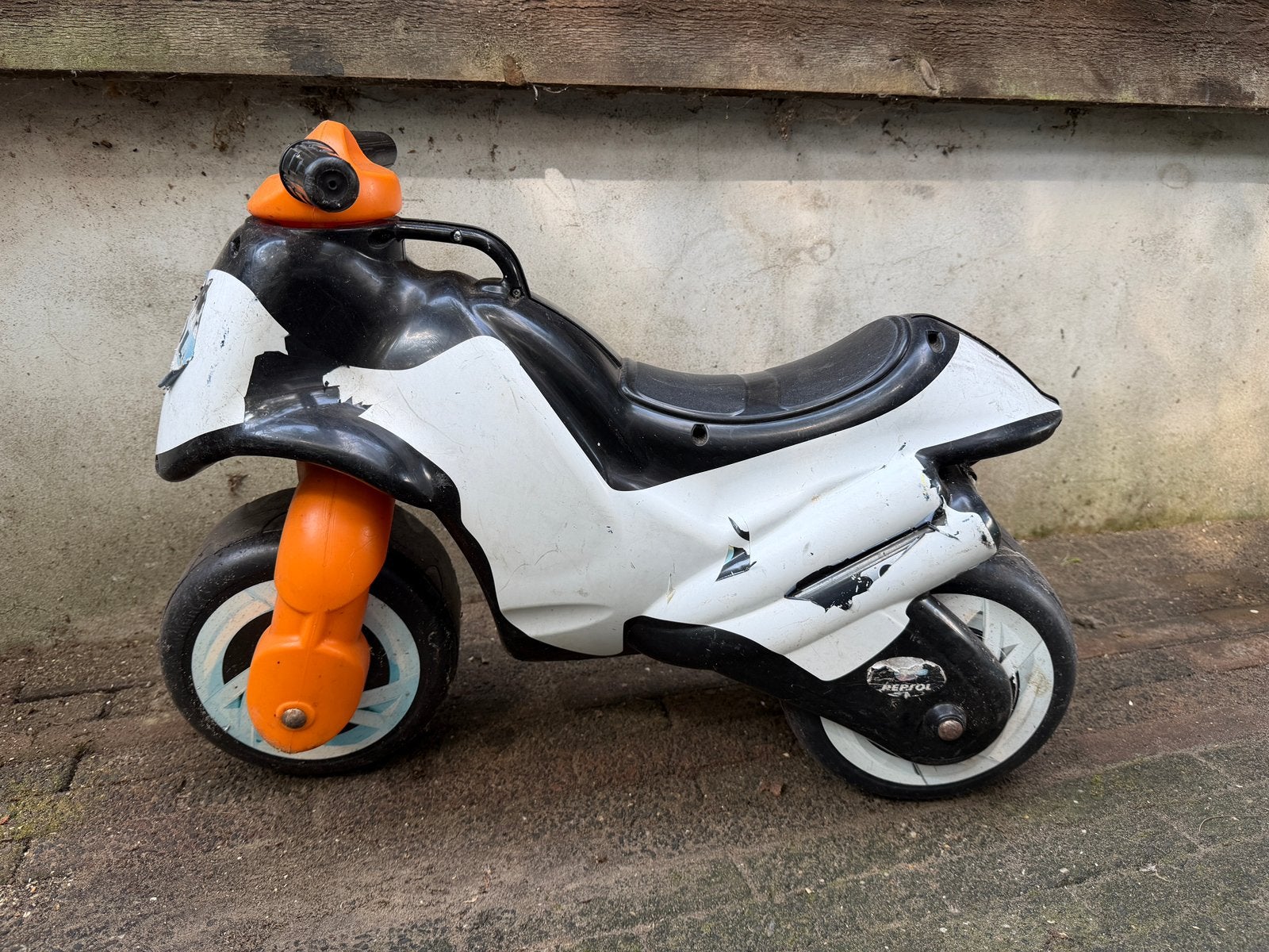 Neox Repsol loopmotor, Ophalen, Gebruikt
