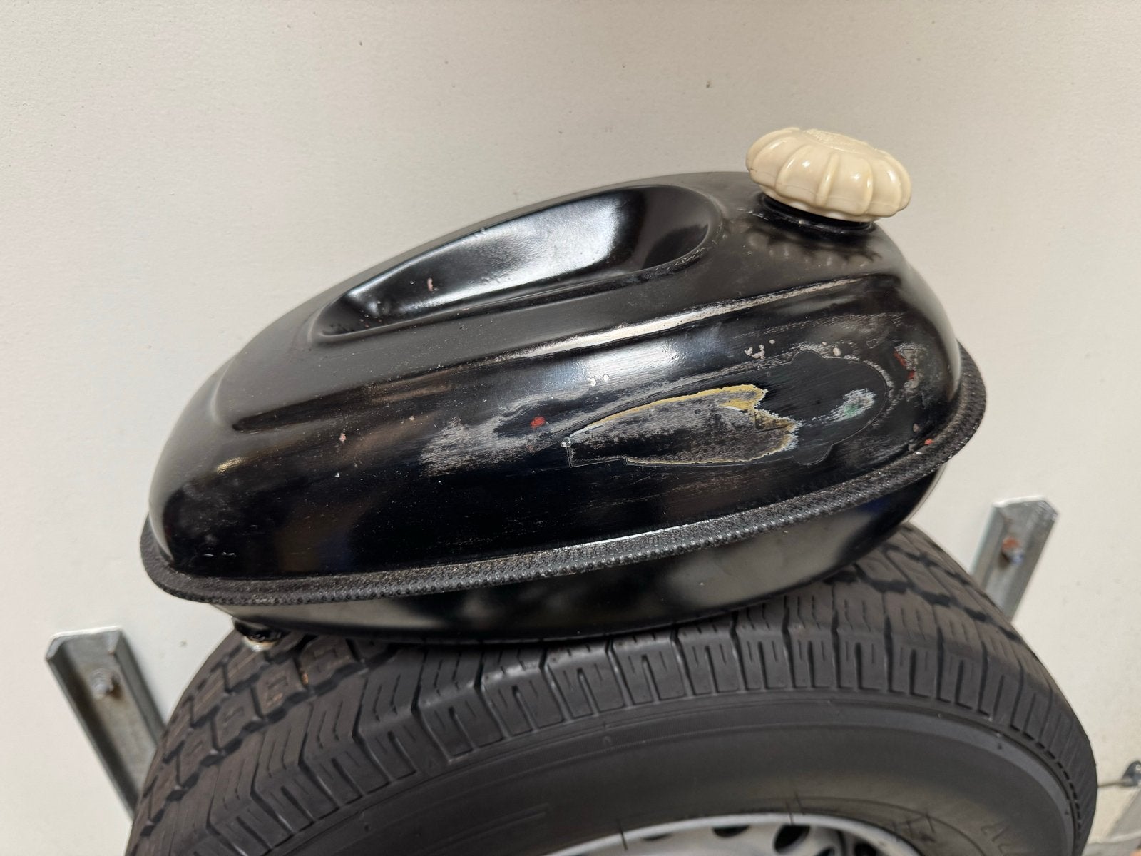 Origineel Puch tankje, Verzenden, Gebruikt, Tank