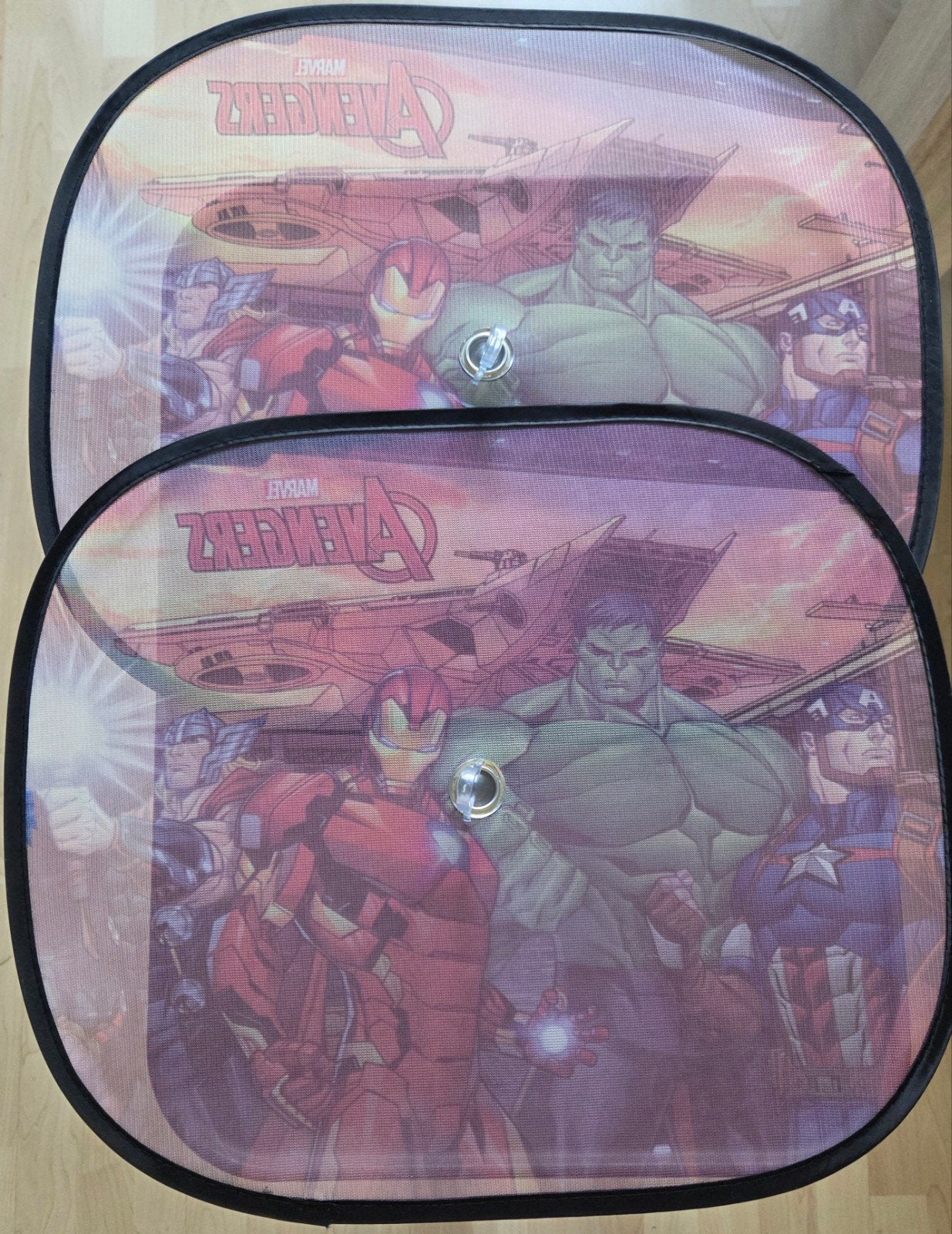 Foto 2 van Marvel Avengers Auto Zonneschermen (2 stuks)