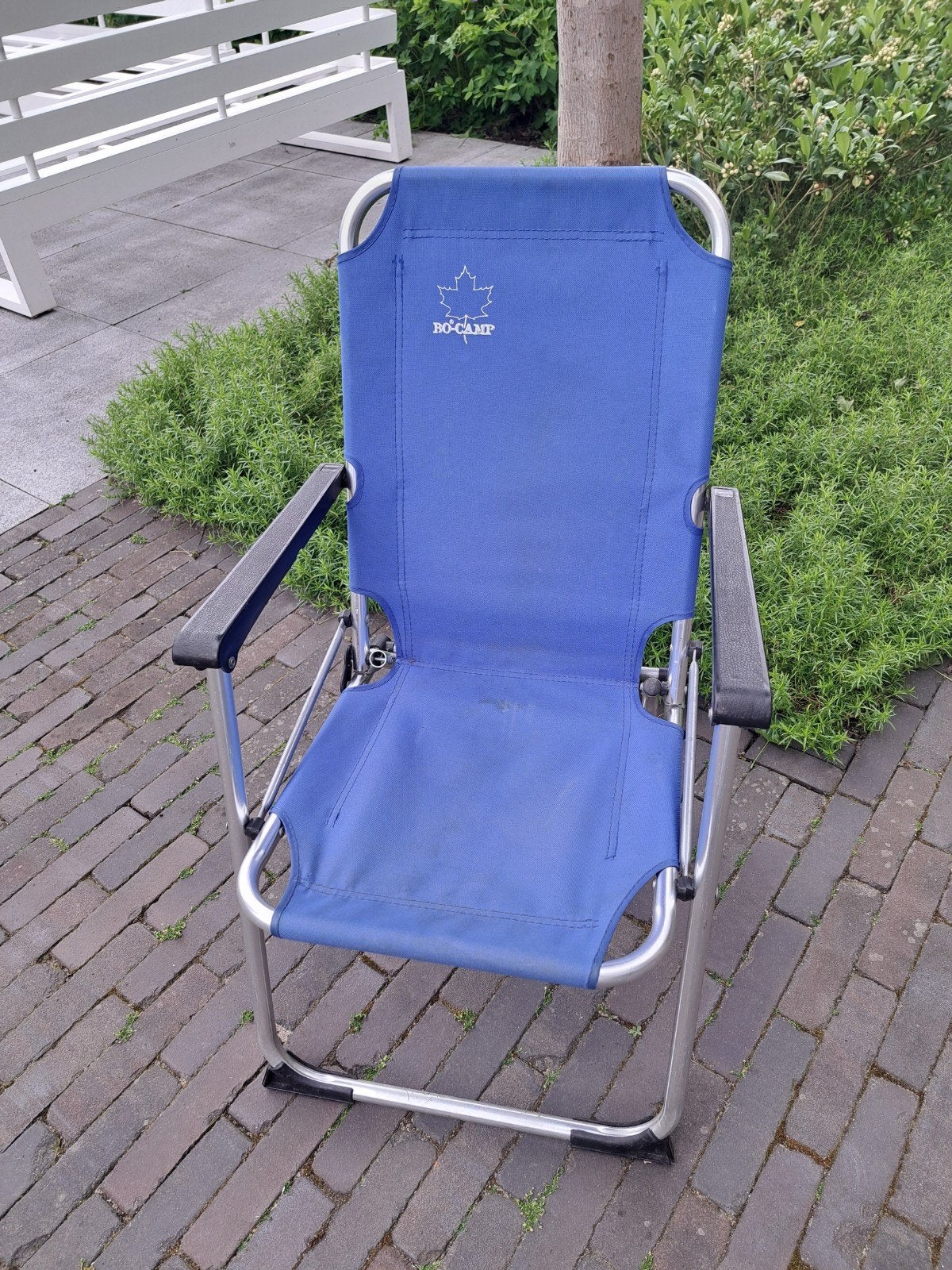 Bo-Camp Kinder Campingstoel - Blauw, Caravans en Kamperen, Kampeermeubelen, Ophalen of Verzenden