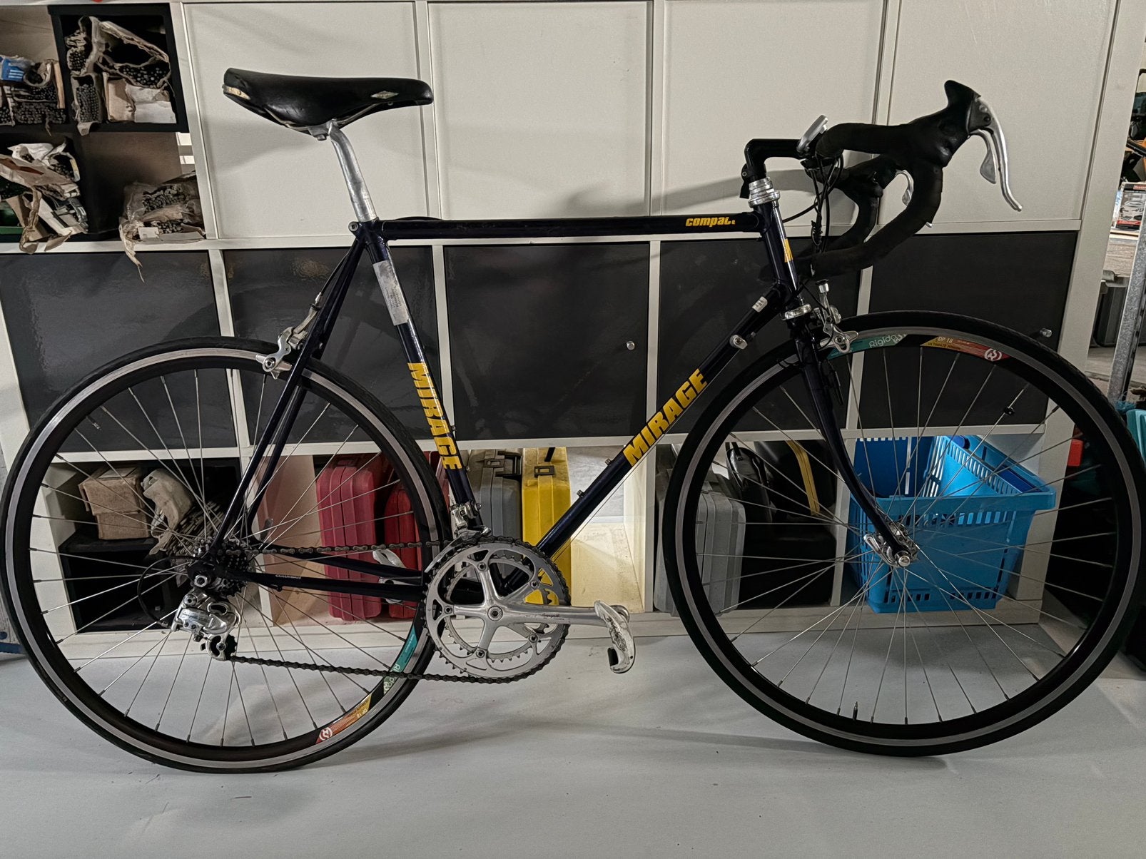 Racefiets Mirage Compact (Campagnolo Chorus afgemonteerd), Fietsen en Brommers, Aluminium, Zo goed als nieuw, Meer dan 20 versnellingen