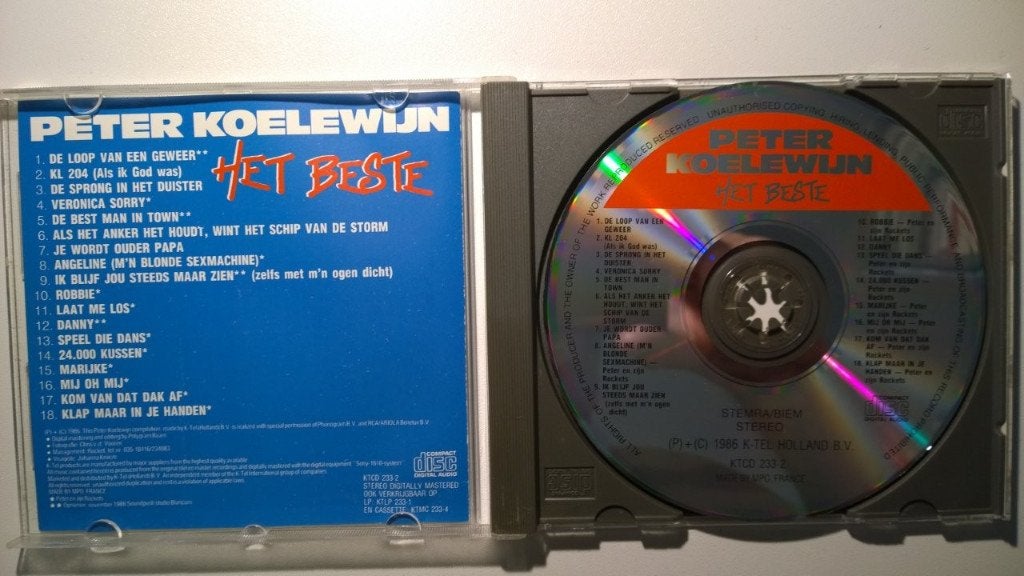 Peter Koelewijn - Het Beste, Ophalen of Verzenden, Zo goed als nieuw, Rock