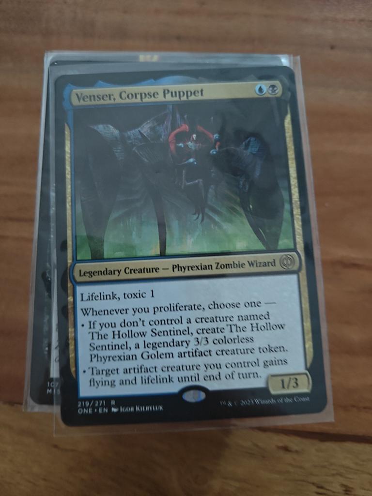 Venser corpse puppet commander deck, Hobby en Vrije tijd, Verzamelkaartspellen | Magic the Gathering, Ophalen of Verzenden, Zo goed als nieuw