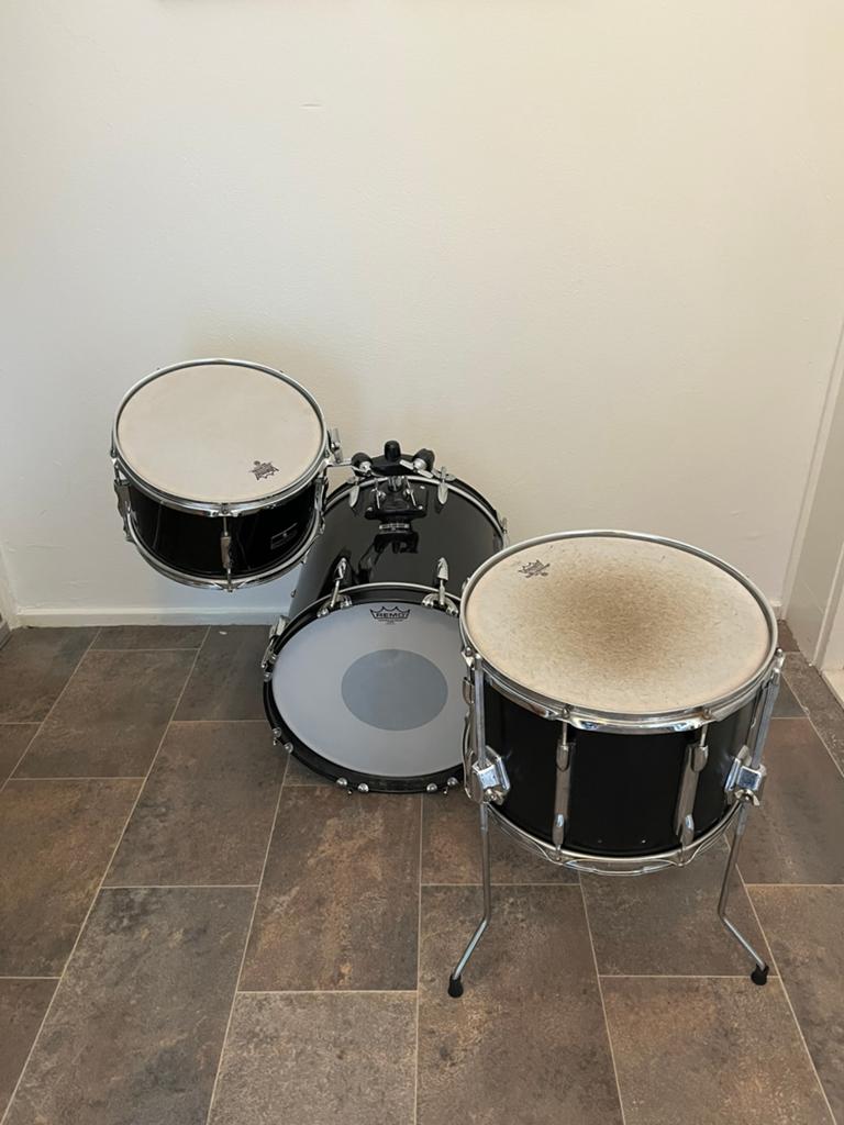 Vintage drumstel Primier Olympic, Ophalen, Gebruikt, Premier