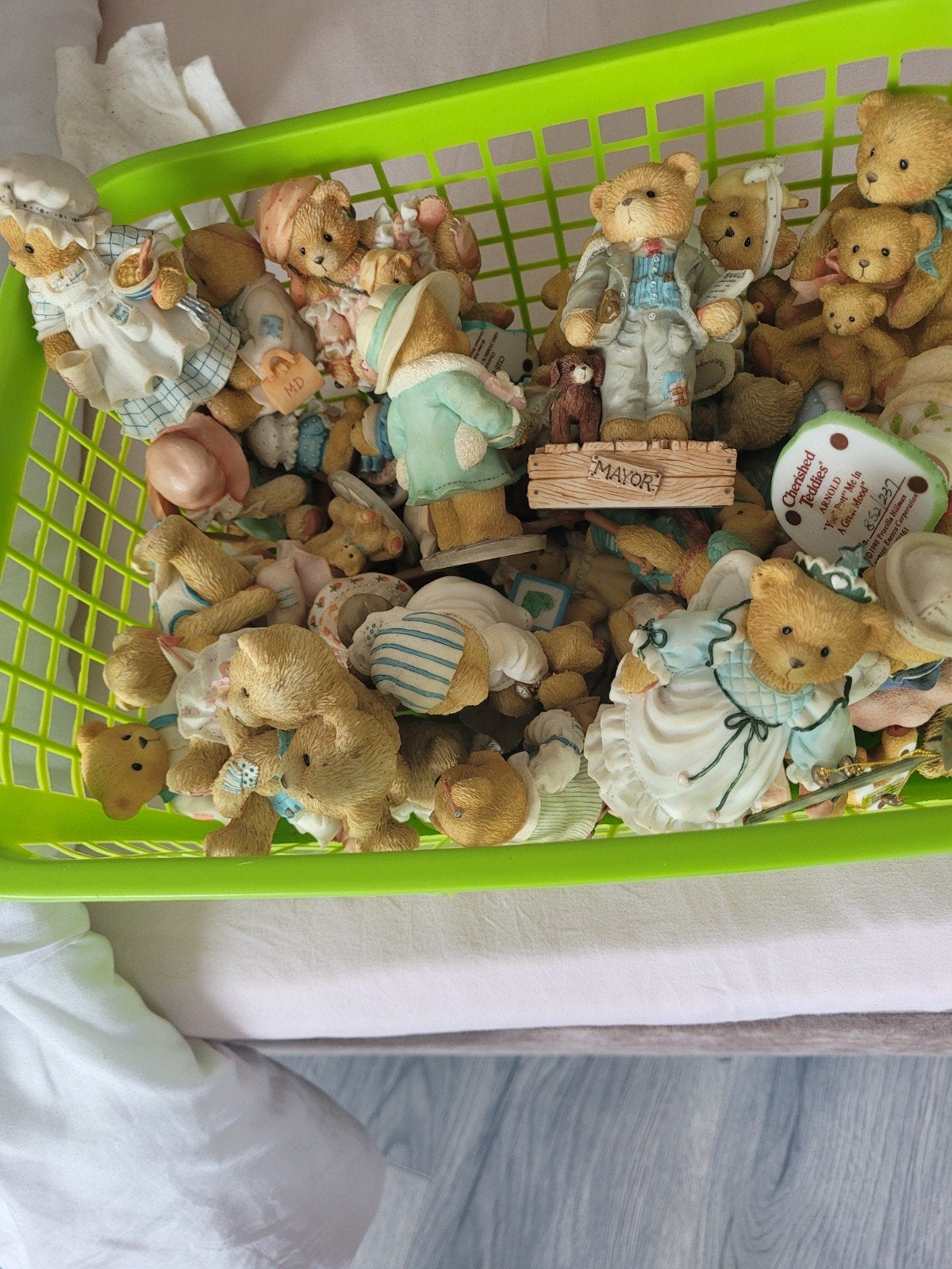 Cherished teddies, Ophalen, Zo goed als nieuw, Beeldje, Cherished Teddies