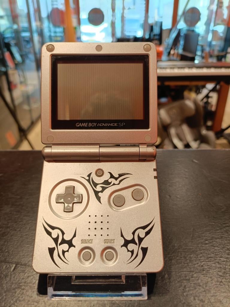 Nintendo Game Boy Advance Tribal  | Zilver | Goede Staat, Ophalen of Verzenden, Zo goed als nieuw, X, X