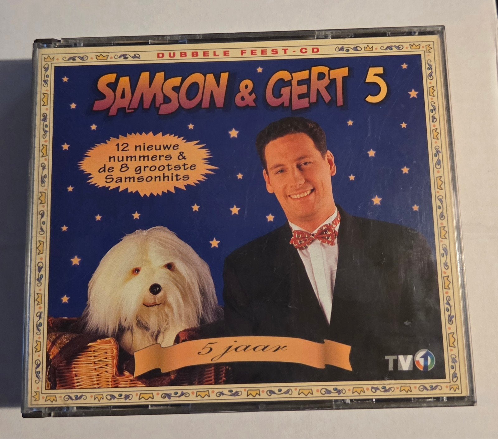 Samson en Gert 5 - Dubbele Feest-CD, 3 tot 5 jaar, Ophalen of Verzenden, Zo goed als nieuw, Inclusief boekje