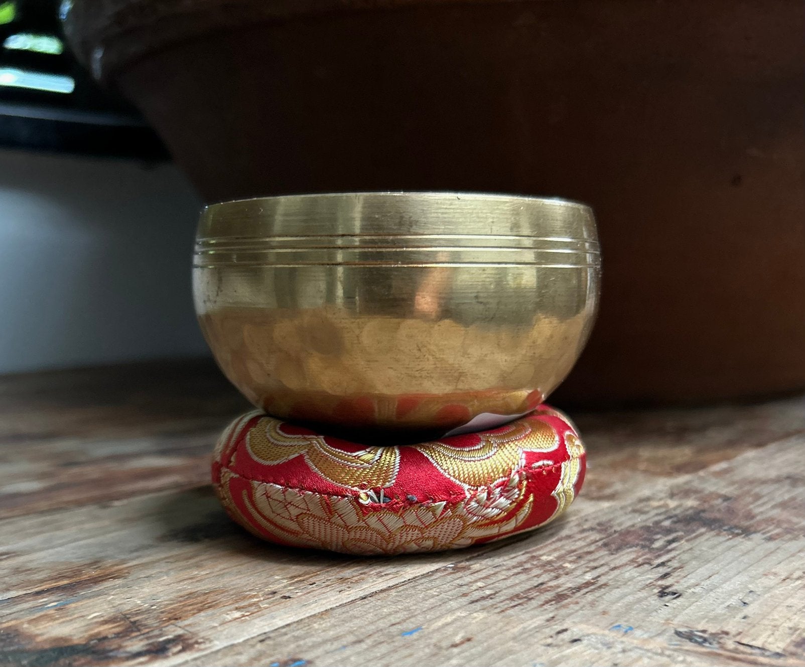 Mini klankschaaltje op kussen, Ophalen of Verzenden